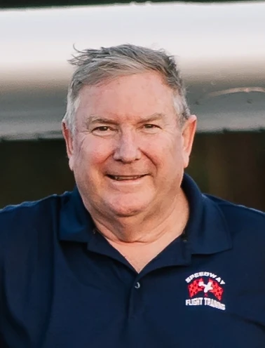 Founder Joe Gilroy at Speedway Flight Training