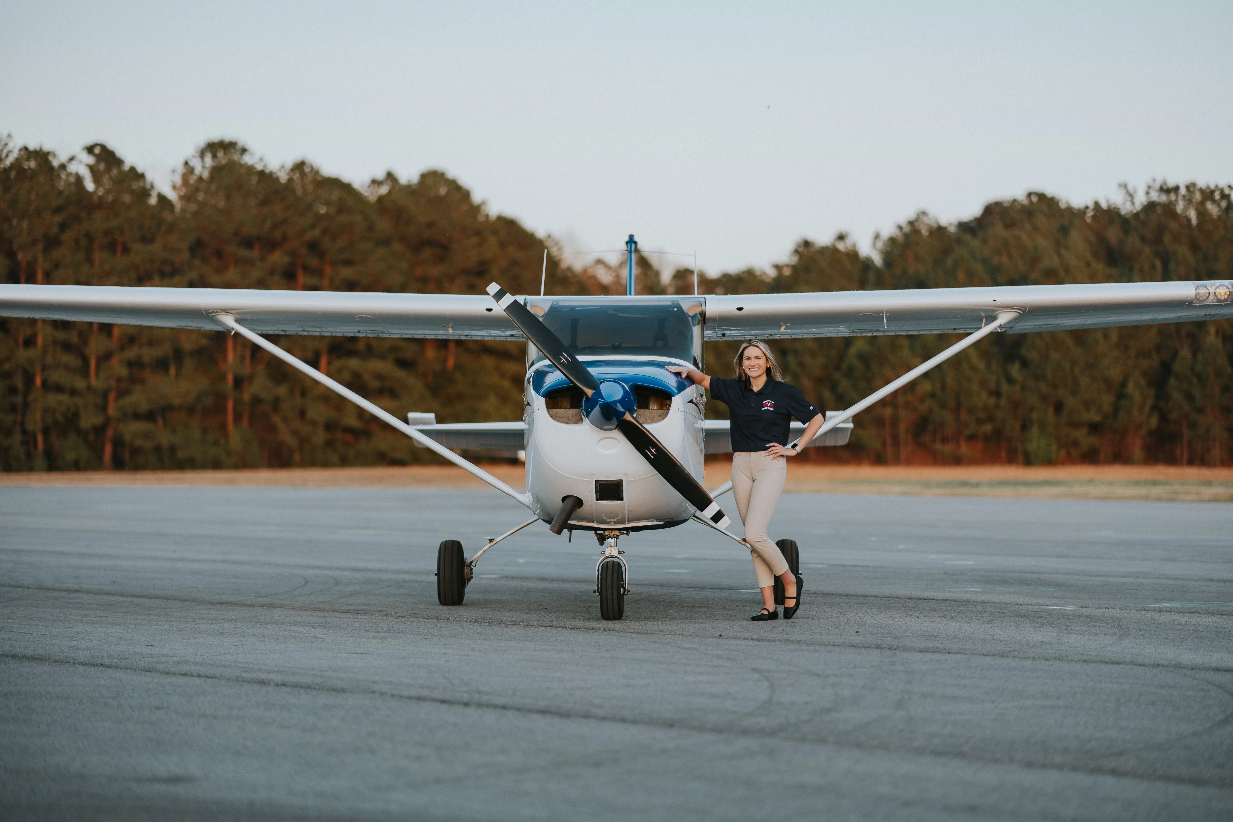 Speedway Flight Training students in a classroom session